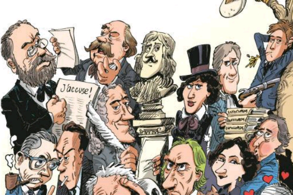 «L’Incroyable Histoire de la littérature française», une BD en hommage