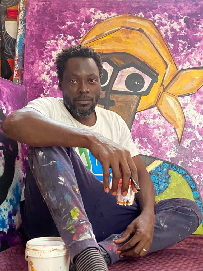 Quyphaud, artiste ivoirien"A travers le Kalb'Art je rends hommage à la