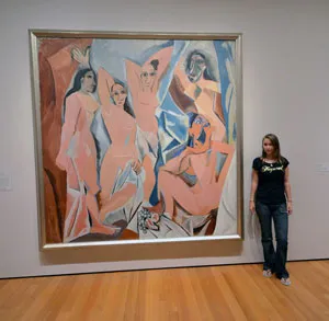 Les Demoiselles Davignon De Picasso