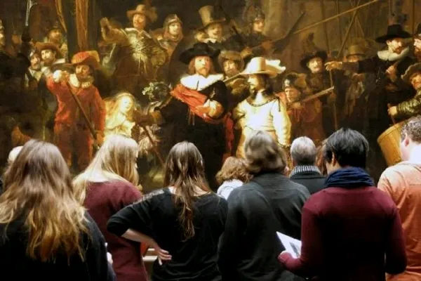 768x492 Tableau Ronde Nuit Rembrandt Crop