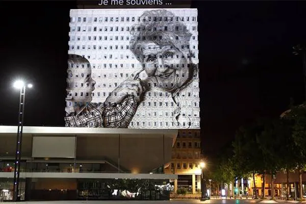 Rennes Des Projections Sur La Tour De La Sécurité Célèbrent « Les Héros Du Quotidien » 2