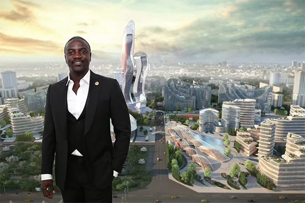 Le Chanteur Akon Obtient Le Contrat De Sa Ville De R&ecirc;ve Akon City