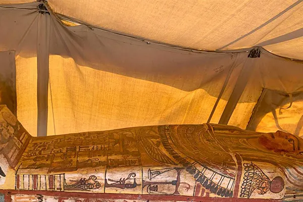 En Égypte 14 Nouveaux Sarcophages Ont été Découverts Dans La Nécropole De Saqqara2