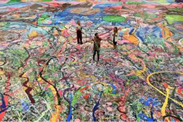 La Plus Grande Toile Du Monde
