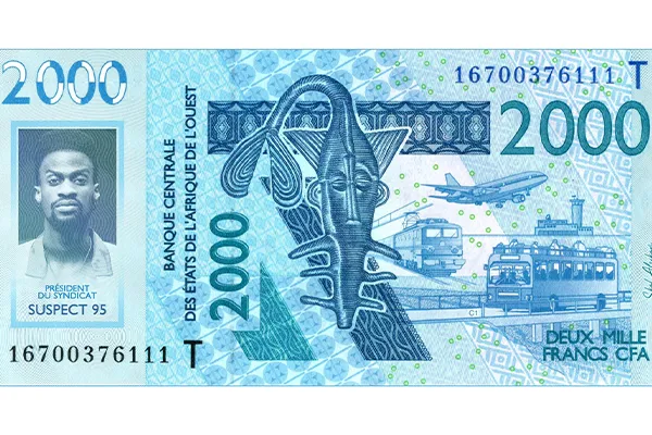 Billet De 2000